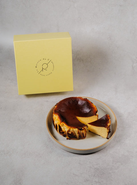 レモンバスクチーズケーキ